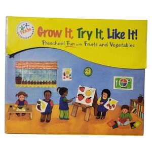 Grow It Try It Like It Preschool Nutrition Fruits Vegetables  USDA Program